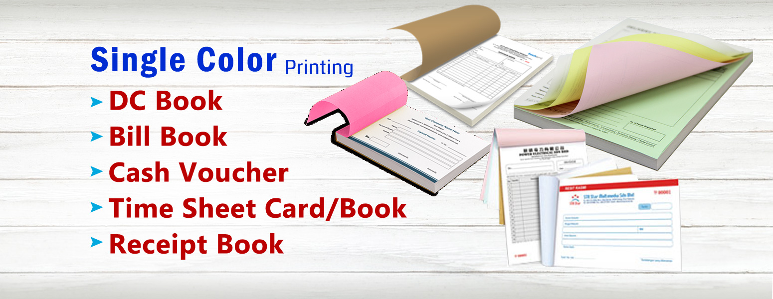Bill Book Printing Service in oragadam